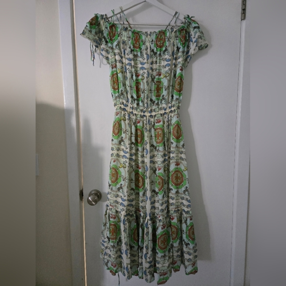 NWOT Tory Burch silk midi dress